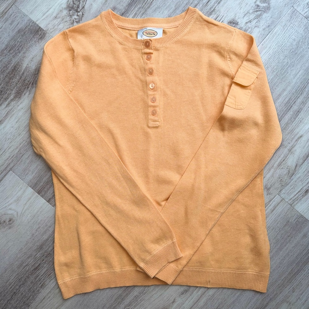 Talbots womens Peach Crewneck Sweater new without tags